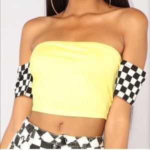 Fashion Nova Crop Top Sz S